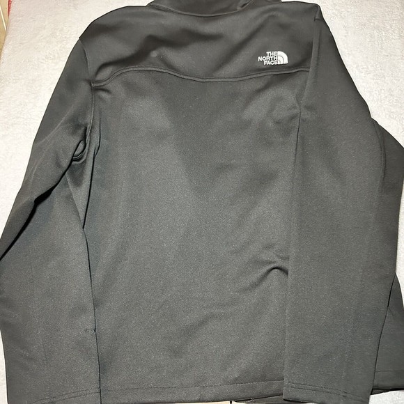 The North Face Men`s Windwall Jacket Black Softshell Full Zip Ski Hiking Sz XL - Picture 10 of 11